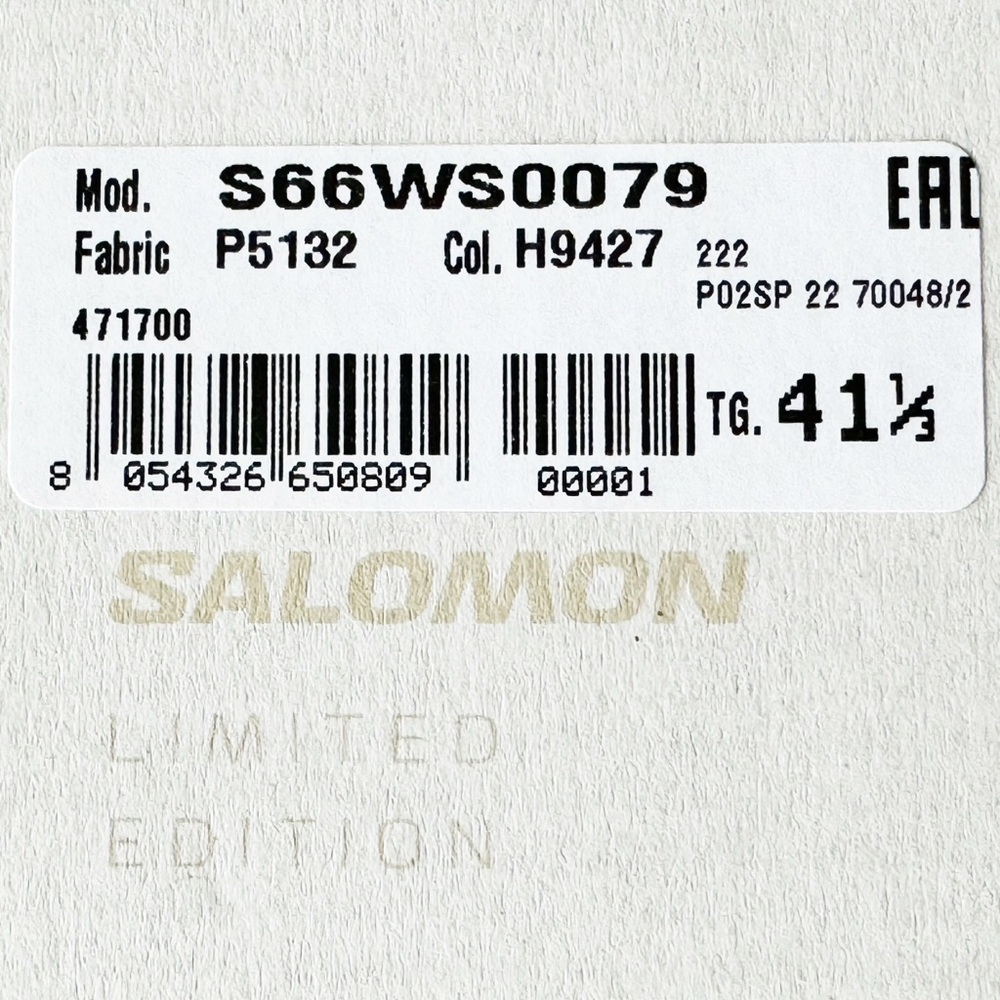 NWT Salomon x MM6 Maison Margiela Red Sneakers - Picture 10 of 17